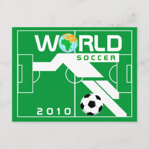 Cartão Postal Cartão-postal do Campeonato do Mundo de Futebol d