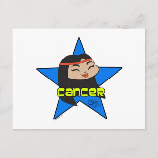 Cartão Postal Cartão-postal do cancer
