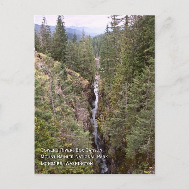 Cartão Postal Cartão-postal do Canyon-Box (Frente)