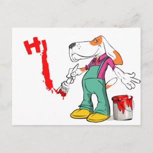 Cartão Postal Cartão-postal do Cão Snoop