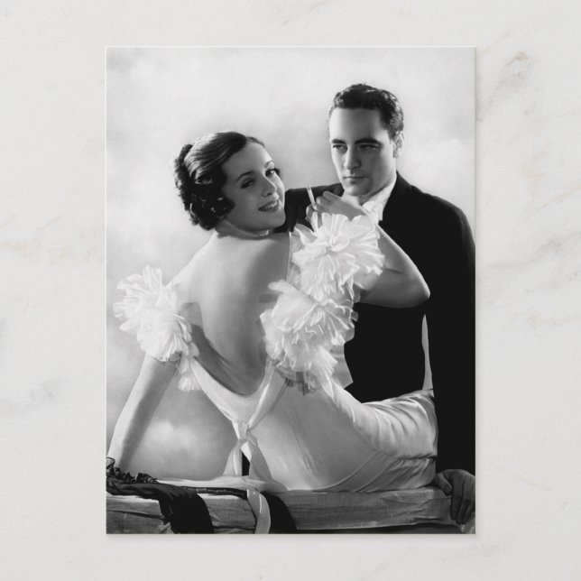 Cartão Postal Cartão-postal do Casal Romântico (Frente)