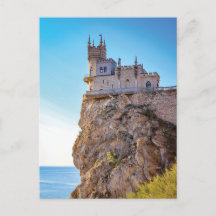 Cartão-postal do Castelo da Crimeia Ucrânia de Swa