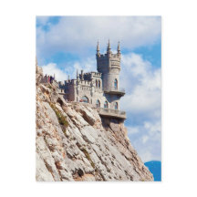 Cartão-postal do Castelo da Crimeia Ucrânia de Swa