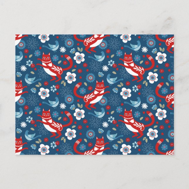 Cartão Postal Cartão-postal do Cat Lover (Frente)