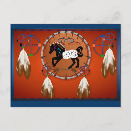 Cartão Postal Cartão-postal do Cavalo n Setas