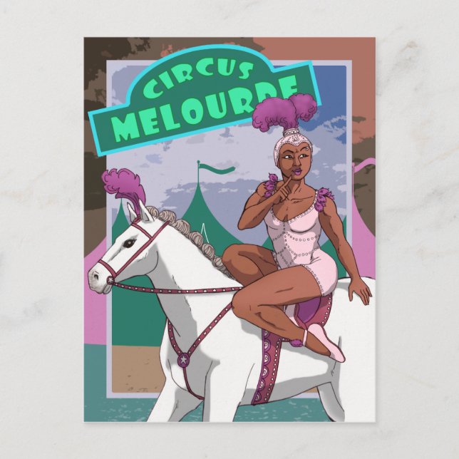 Cartão Postal Cartão-postal do Circus Trick (Frente)