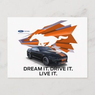 Cartão Postal Cartão-postal do cliente Mustang