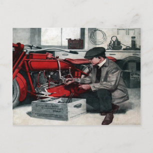 Cartão Postal Cartão-postal do Cobrir da revista de 1919 [tom e