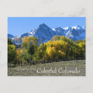 Cartão Postal Cartão-postal do Colorado