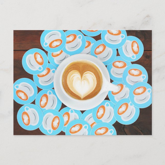 Cartão Postal Cartão-postal do Compro Café (Frente)