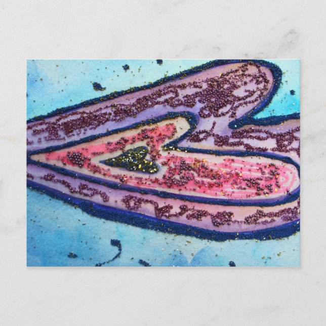 Cartão Postal Cartão-postal do coração de Faith (Frente)