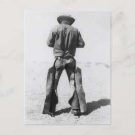 Cartão Postal Cartão-postal do Cowboy Trabalhando