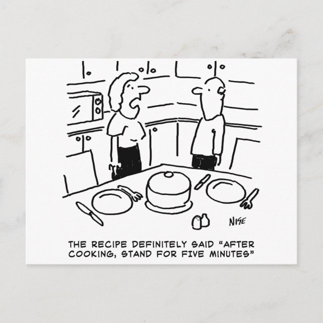 Cartão Postal Cartão-postal do Cozinhar (Frente)