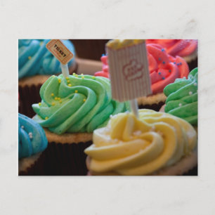 Cartão Postal Cartão-postal do cupcake