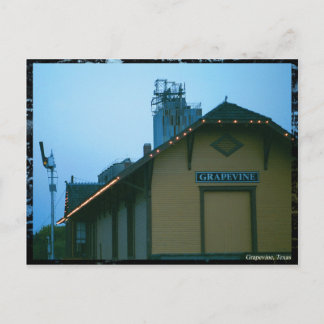 Cartão Postal Cartão-postal do depósito de Grapevine