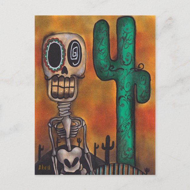 Cartão Postal Cartão-postal do deserto (Frente)