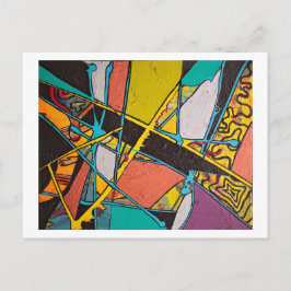 Cartão Postal Cartão-postal do Design Abstrato III