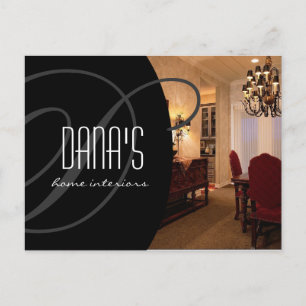 Cartão Postal Cartão-postal do Designer Interior