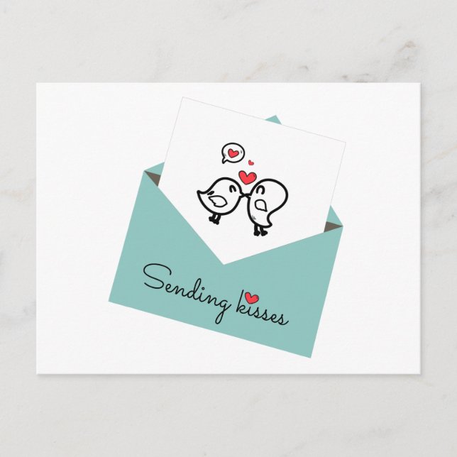 Cartão Postal Cartão-postal do dia de os namorados (Frente)