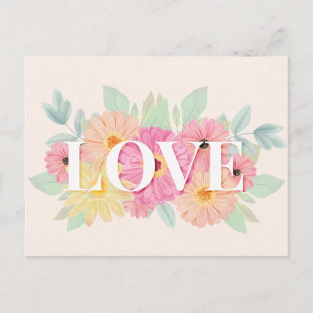 Cartão Postal Cartão-postal do dia de os namorados (Frente)