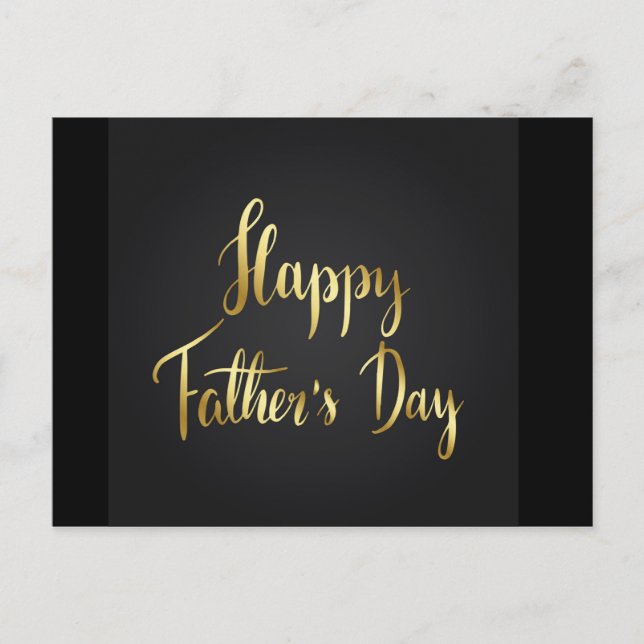 Cartão Postal Cartão-postal do dia de os pais (Frente)