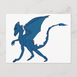 Cartão Postal Cartão-postal do Dragão Azul por IDC