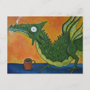 Cartão Postal Cartão-postal do Dragão do Café