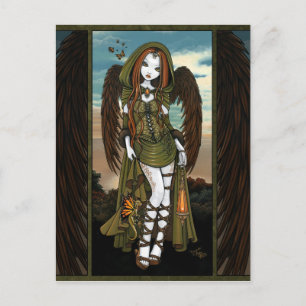 Cartão Postal Cartão-postal do Dragão Lanterna do Sunset Gwyne