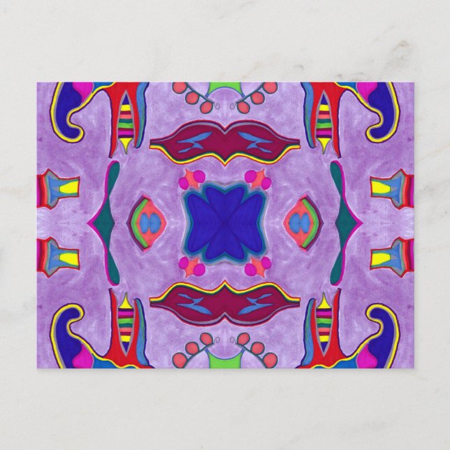 Cartão Postal Cartão-postal do Dragão Roxo (Frente)