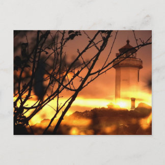 Cartão Postal Cartão-postal do Estado de Washington - Farol no S