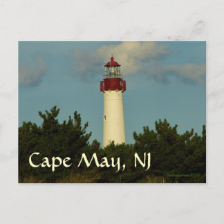 Cartão Postal Cartão-postal do Farol Cape May