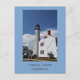 Cartão Postal Cartão-postal do Farol da Ilha Fenwick