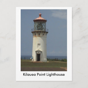 Cartão Postal Cartão-postal do farol do Kilauea Point