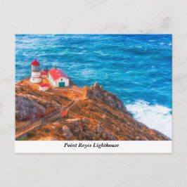 Cartão Postal Cartão-postal do Farol Point Reyes