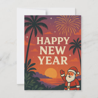 Cartão Postal Cartão-postal do feliz ano novo