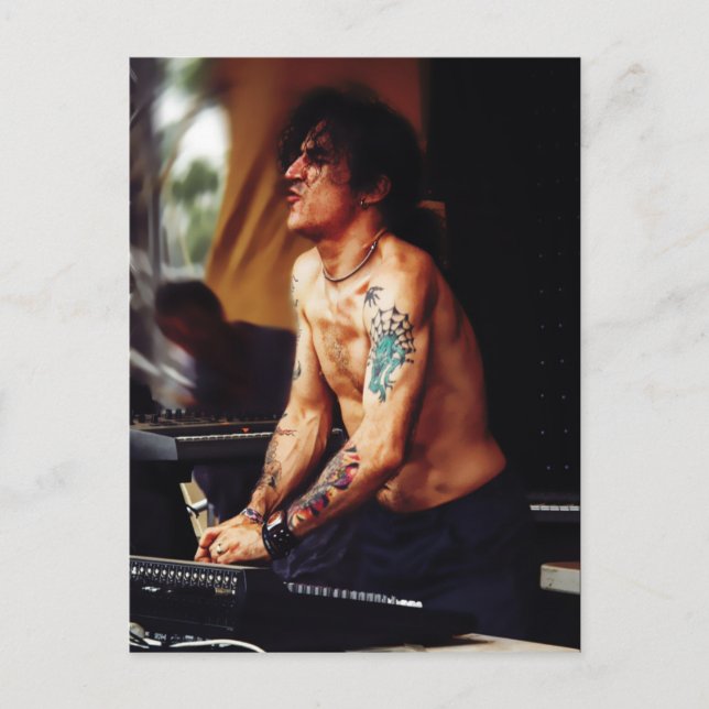 Cartão Postal Cartão-postal do Festival Estático @ Rainbow Serpe (Frente)