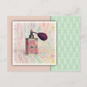 Cartão Postal Cartão-postal do frasco Perfume