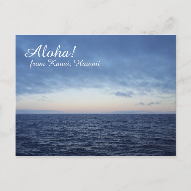 Cartão Postal Cartão-postal do Havaí (Frente)