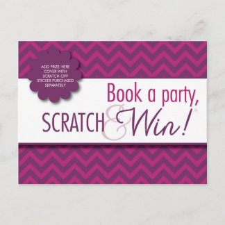 Cartão Postal Cartão-postal do Hosts Scratcher/Instruções - FACE