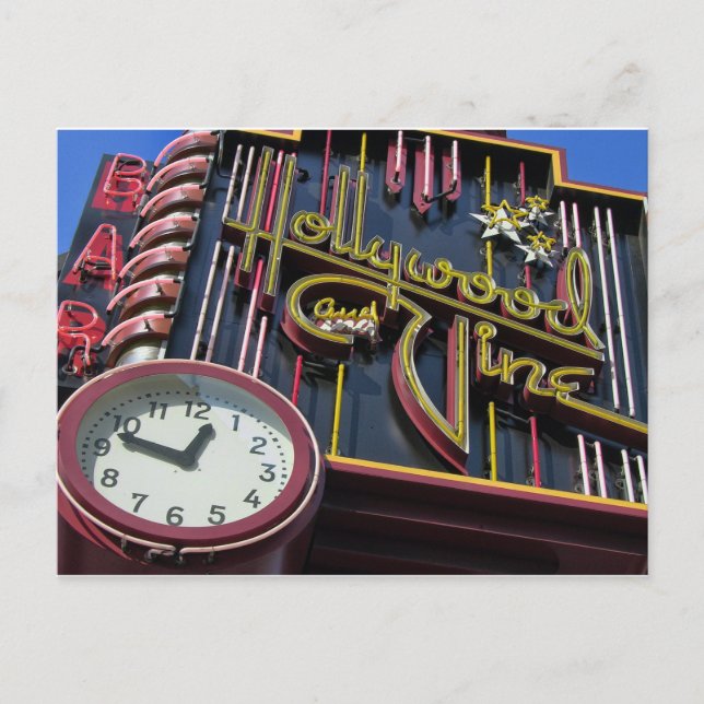 Cartão Postal Cartão-postal do ícone Hollywood (Frente)