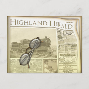 Cartão Postal Cartão-postal do jornal