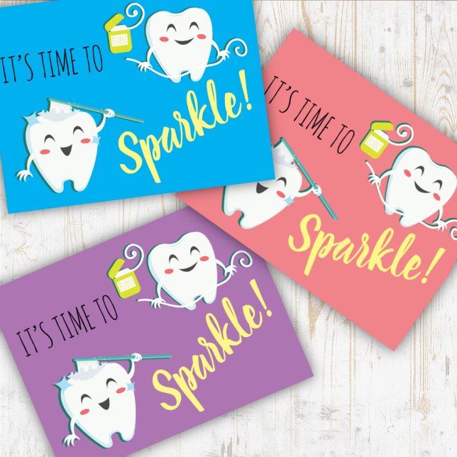 Cartão Postal Cartão-postal do Lembrete de Compromisso Dental (Criador carregado)