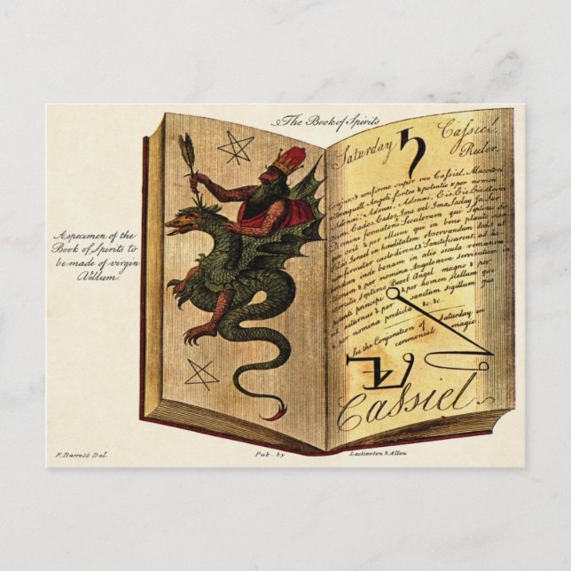 Cartão Postal Cartão-postal do Livro das Espíritos (Frente)