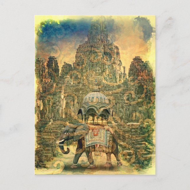 Cartão Postal Cartão-postal do livro de selva (Frente)