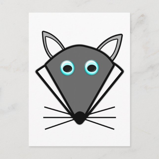 Cartão Postal Cartão-postal do Lobo das Bruxas (Frente)