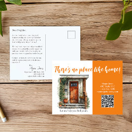 Cartão Postal Cartão-postal do Marketing Imobiliário do Realtor 