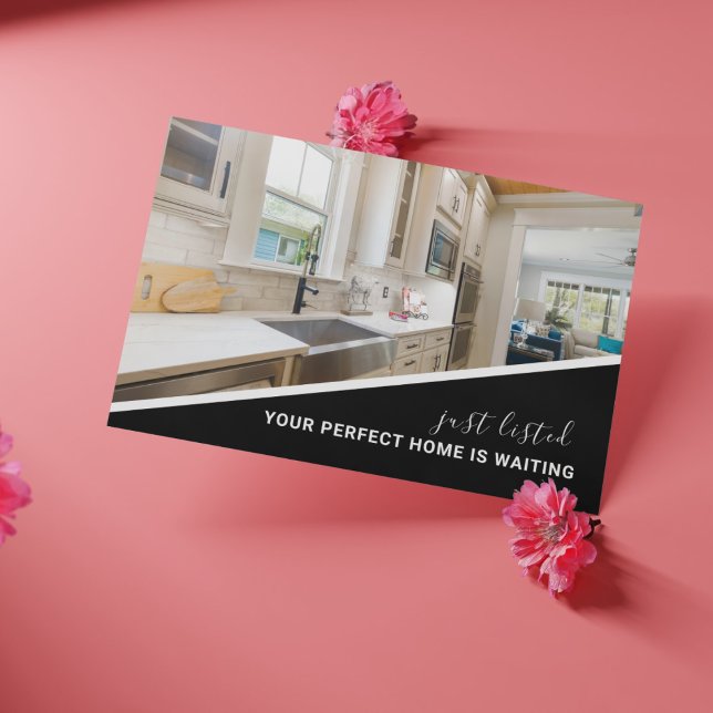 Cartão Postal Cartão-postal do Marketing Imobiliário Moderno (Real Estate Marketing Postcard)