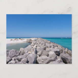 Cartão Postal Cartão-Postal Do Meio Da Ilha Shell