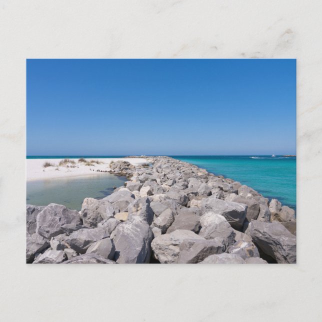 Cartão Postal Cartão-Postal Do Meio Da Ilha Shell (Frente)