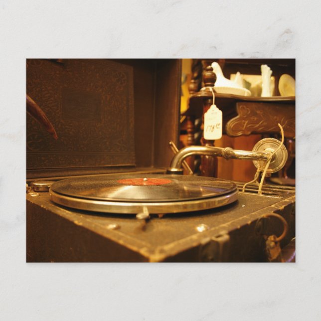 Cartão Postal Cartão-postal do mercado Flea (Frente)